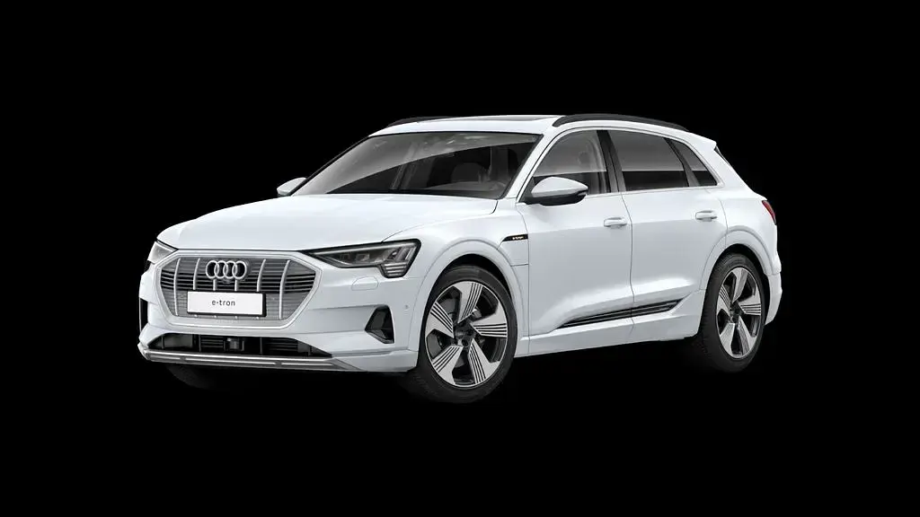 Gebraucht Audi e-tron Advanced 300 kW (408 PS) 2019 Weiß SUV