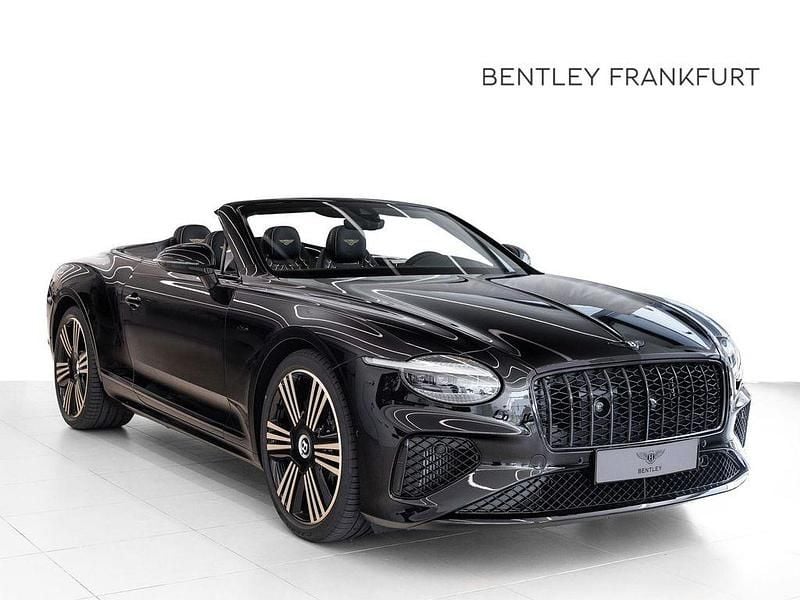 Neu Bentley Continental 680 PS (500 kW) 2025 Beluga (solid) (schwarz) Cabrio