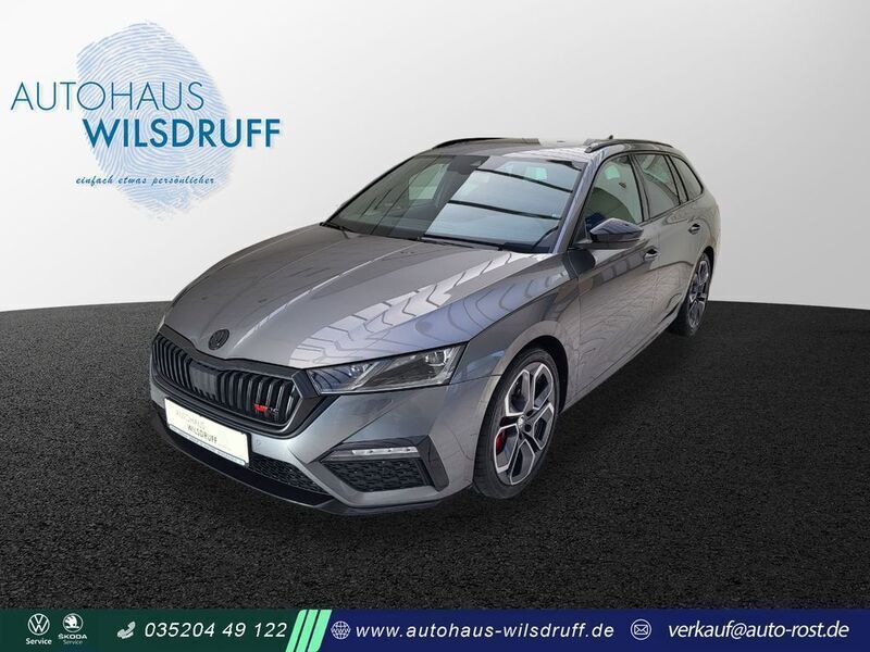 Graphite grau metallic (metallic) Gebraucht 2023 Skoda Octavia RS Kombi | 38.590 € (Etwas zu teuer) - Bild 1/4