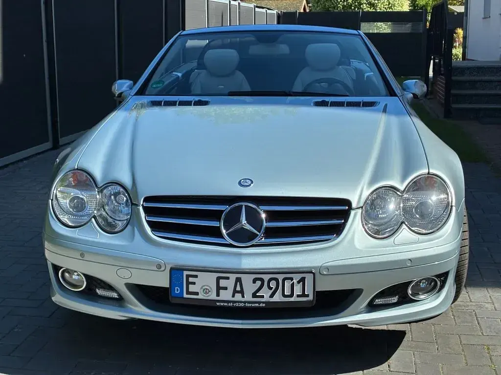 Gebraucht Mercedes SL600 517 PS (380 kW) 2006 Silber Cabrio
