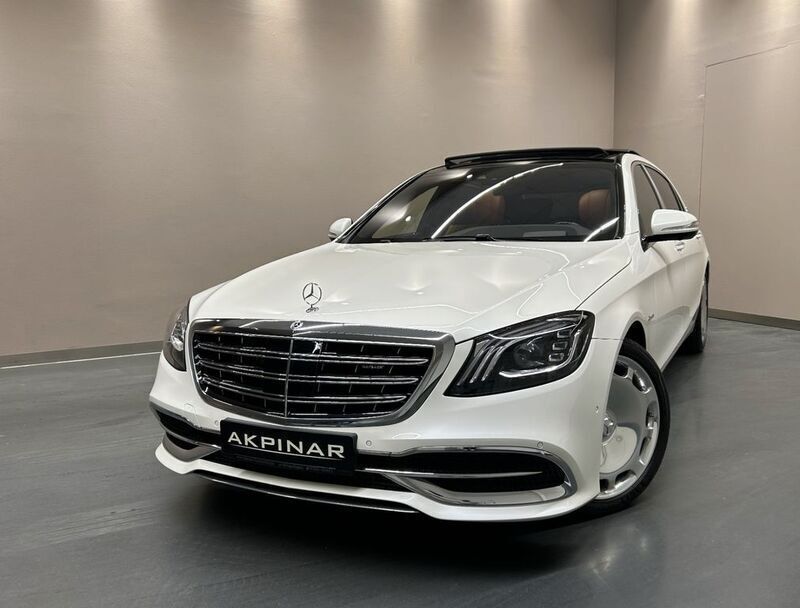 Weiß Gebraucht 2017 Mercedes S560 Limousine | 99.700 € - Bild 1/4