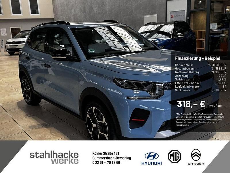 Neu Citroën e-C3 83 kW (113 PS) 2025 Blau Limousine