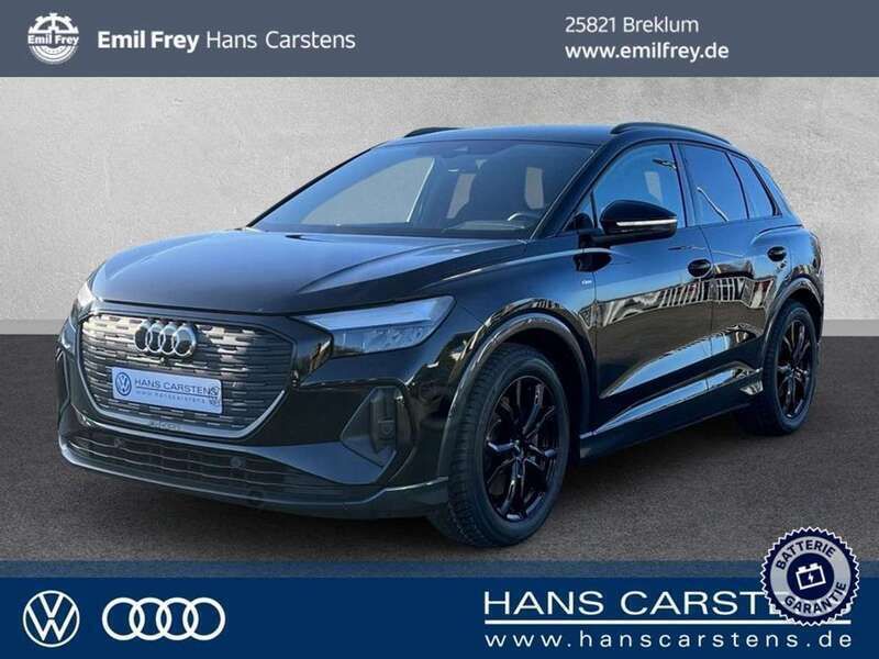 Schwarz Gebraucht 2022 Audi Q4 e-tron Sport SUV | 36.980 € (Teuer) - Bild 1/3