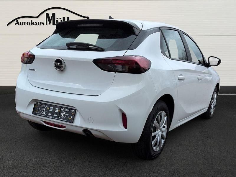 Gebraucht Opel Corsa Edition 75 PS (55 kW) 2021 Jade weiss/arktis weiss Kleinwagen