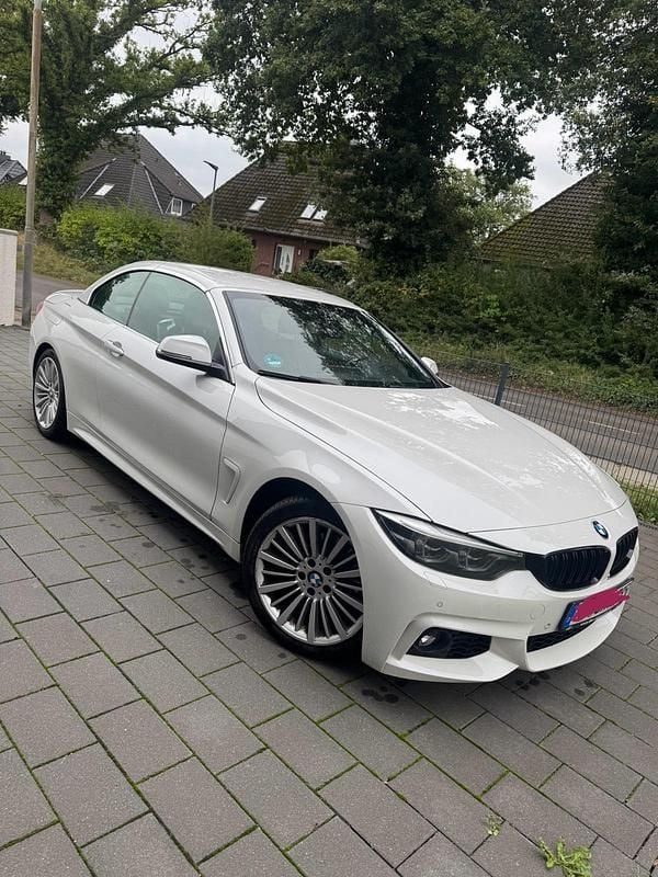 Weiß Gebraucht 2017 BMW 420 M Sport Cabrio | 21.000 € (Fairer Preis) - Bild 1/4