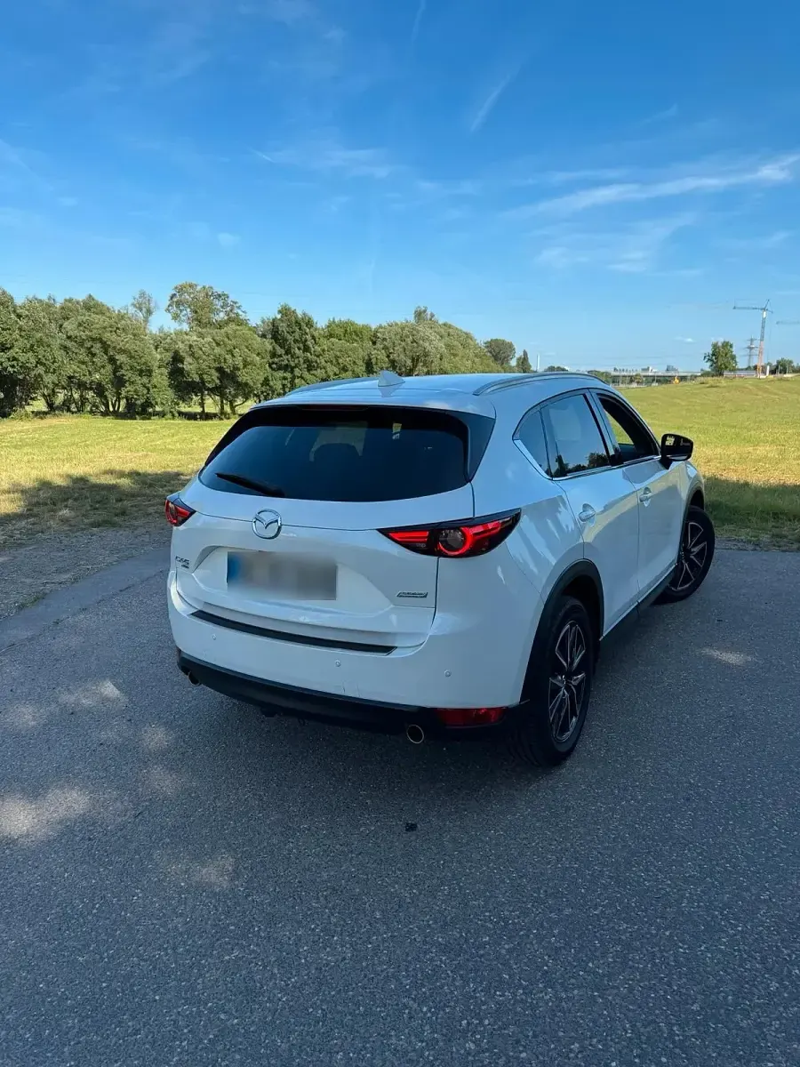 Gebraucht Mazda CX-5 194 PS (142 kW) 2018 Weiß SUV