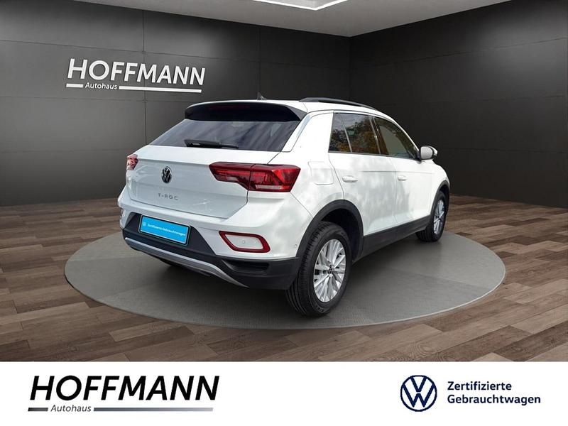Gebraucht VW T-Roc Life 150 PS (110 kW) 2022 Weiß SUV