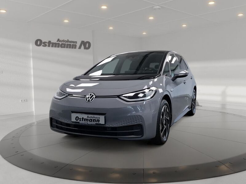 Grau Gebraucht 2021 VW ID.3 Pro Performance Kleinwagen | 23.550 € (Fairer Preis) - Bild 1/4