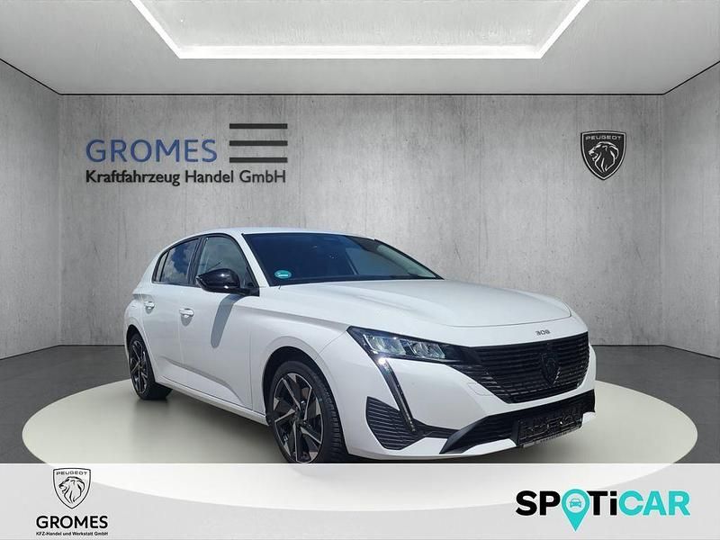 Schneeweiss Gebraucht 2023 Peugeot 308 Allure Limousine | 25.490 € (Fairer Preis) - Bild 1/4