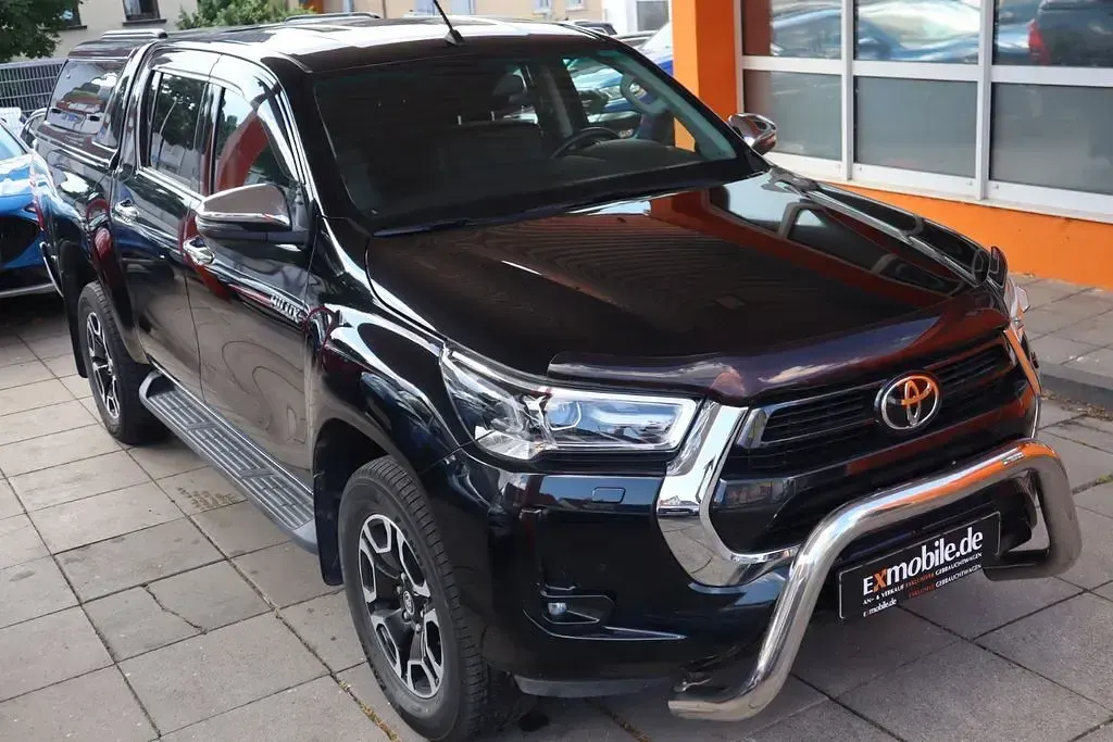 Gebraucht Toyota HiLux 204 PS (150 kW) 2021 Schwarz Pickup