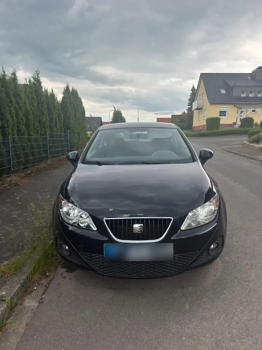 Gebraucht Seat Ibiza 86 PS (63 kW) 2010 Schwarz Kleinwagen