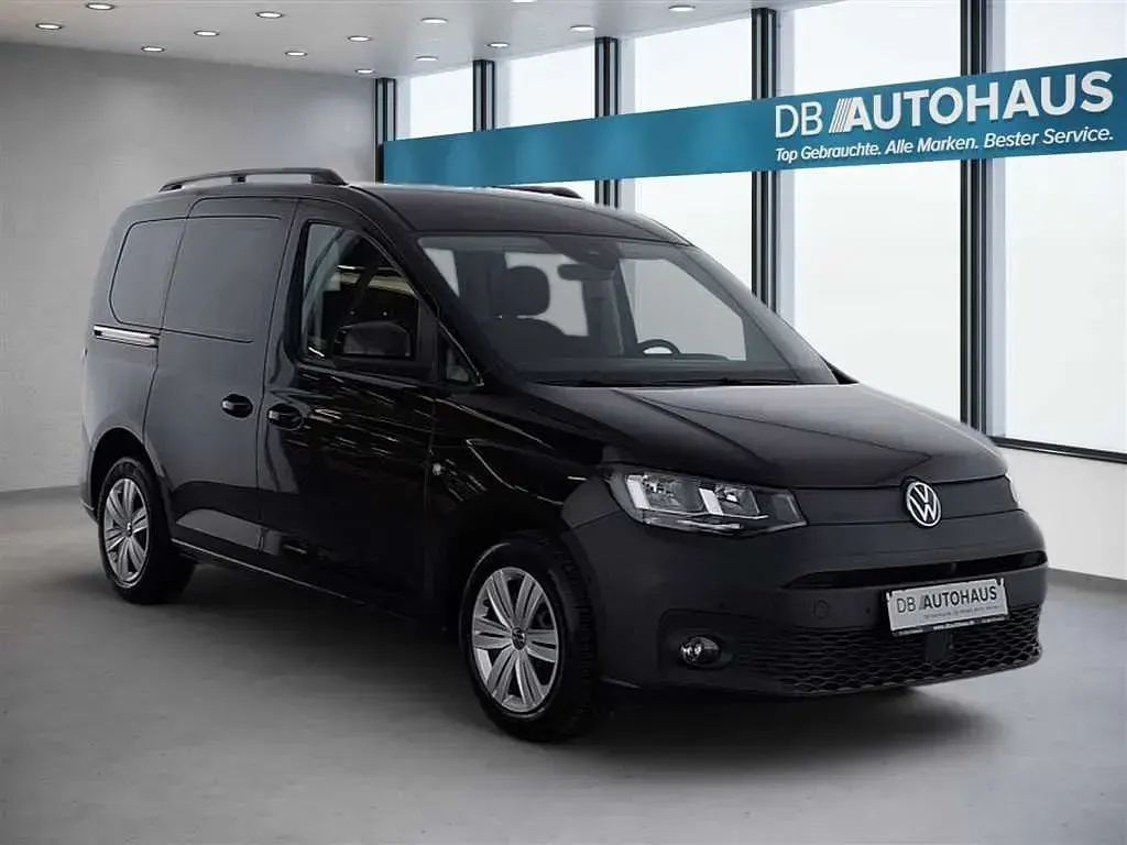 Gebraucht VW Caddy 102 PS (75 kW) 2023 Schwarz Van / Kleinbus
