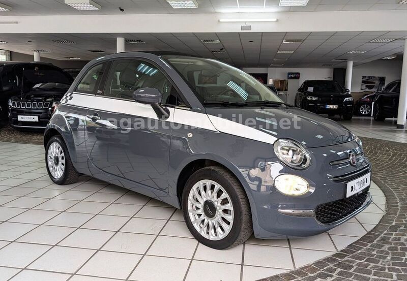 Grau Gebraucht 2018 Fiat 500S Lounge Cabrio | 9.999 € (Fairer Preis) - Bild 1/4