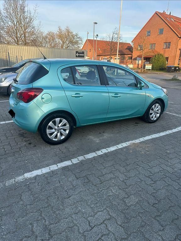 Gebraucht Opel Corsa Innovation 101 PS (74 kW) 2015 Grün Kleinwagen