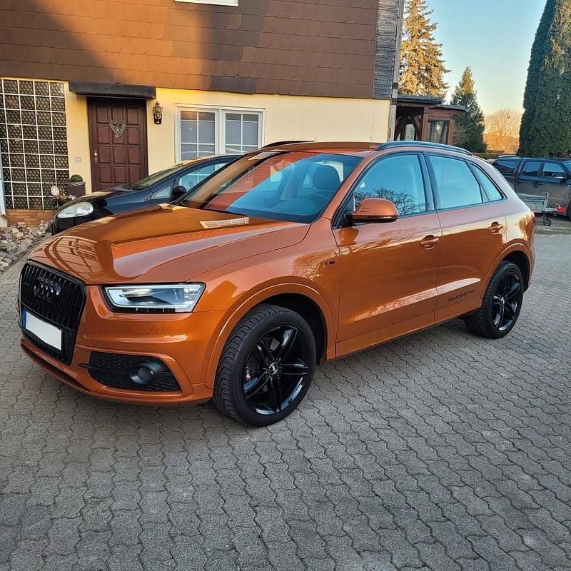 Gebraucht Audi Q3 S-Line 140 PS (102 kW) 2013 Orange SUV