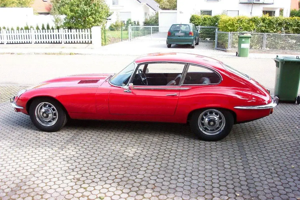 Gebraucht Jaguar E-Type 265 PS (194 kW) 1972 Rot Coupé