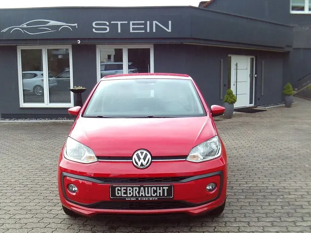 Gebraucht VW up! move up! 60 PS (44 kW) 2017 Rot Kleinwagen