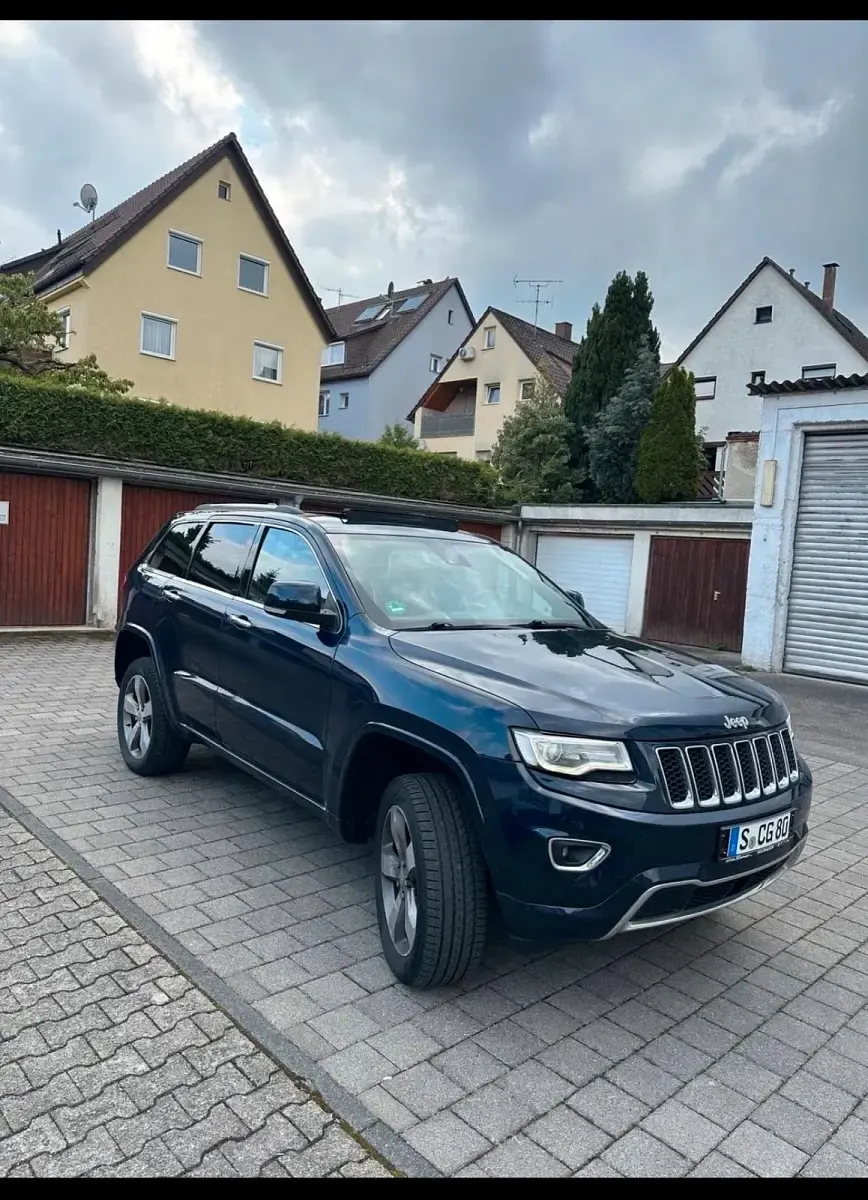 Gebraucht Jeep Grand Cherokee Overland 250 PS (183 kW) 2014 Blau SUV