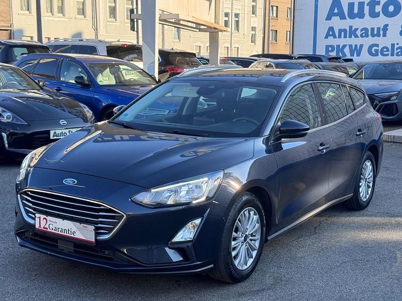Gebraucht Ford Focus Titanium 155 PS (114 kW) 2020 Blau Kombi