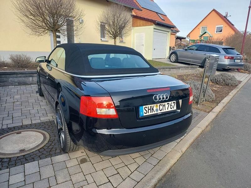 Gebraucht Audi A4 Cabriolet S-Line 163 PS (119 kW) 2003 Schwarz Cabrio