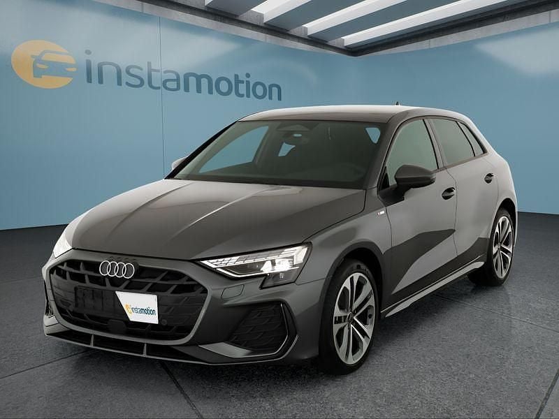 Grau Neu 2025 Audi A3 Sportback Kleinwagen | 37.949 € (Fairer Preis) - Bild 1/4