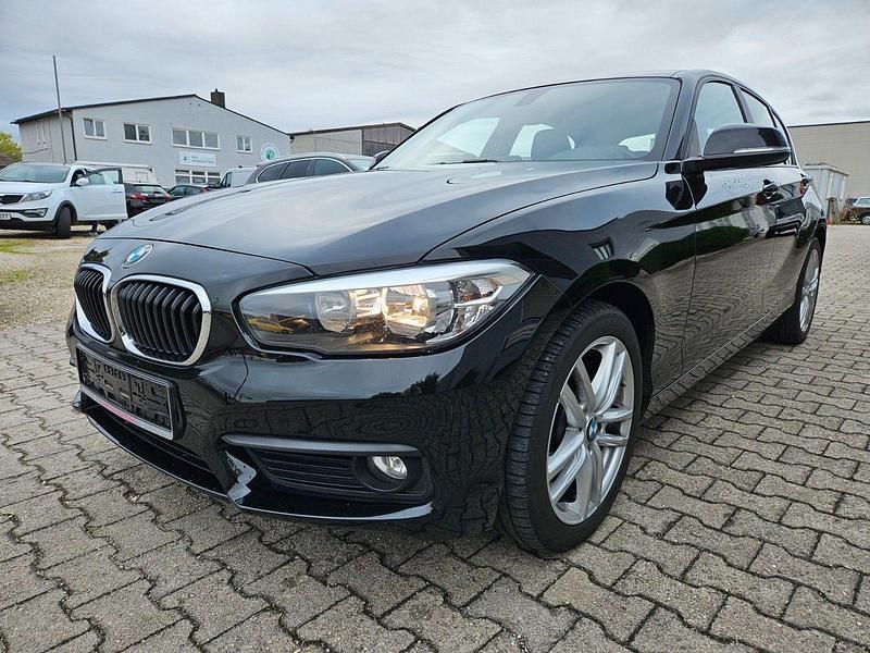 Schwarz Gebraucht 2015 BMW 116 Advantage Kleinwagen | 8.450 € (Superpreis) - Bild 1/4