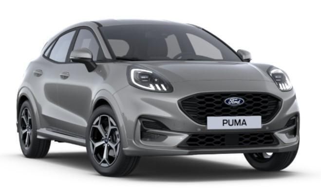 Cactus grey Neu 2025 Ford Puma ST-Line SUV | 25.627 € (Guter Preis) - Bild 1/4