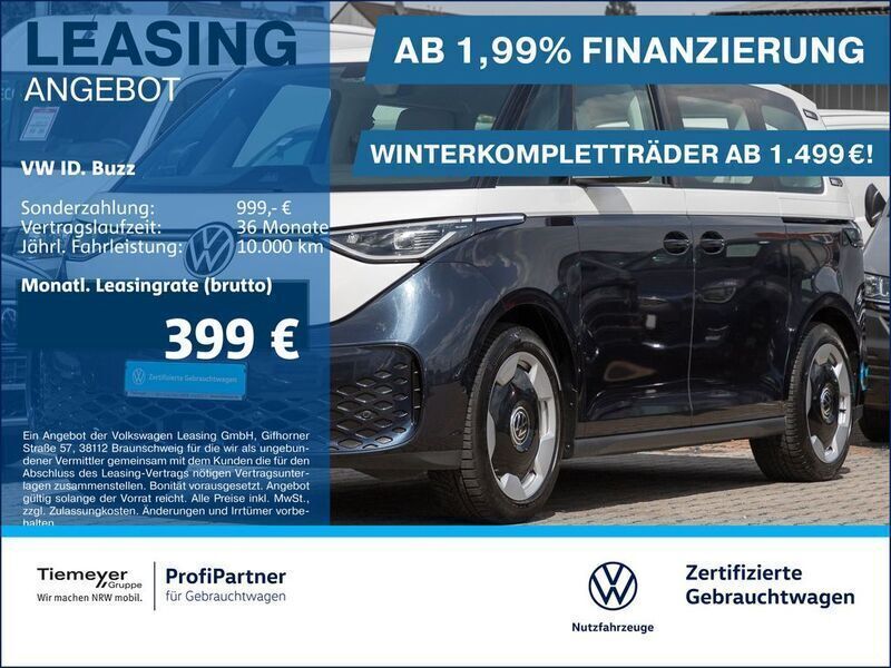 Candyweiss/starlight blue Gebraucht 2023 VW ID. Buzz Pro Van | 49.880 € (Fairer Preis) - Bild 1/4