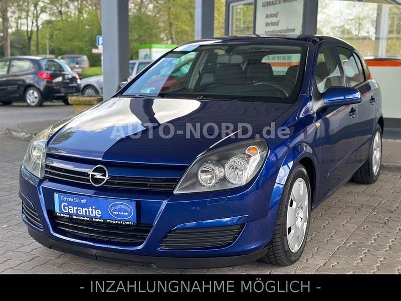 Blau Gebraucht 2004 Opel Astra Enjoy Limousine | 3.790 € (Teuer) - Bild 1/4