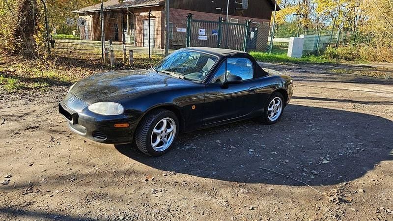 Schwarz Gebraucht 2001 Mazda MX5 Cabrio | 2.000 € - Bild 1/4