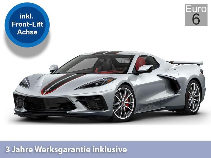 Neu Corvette Stingray 481 PS (353 kW) 2026 Silber Cabrio