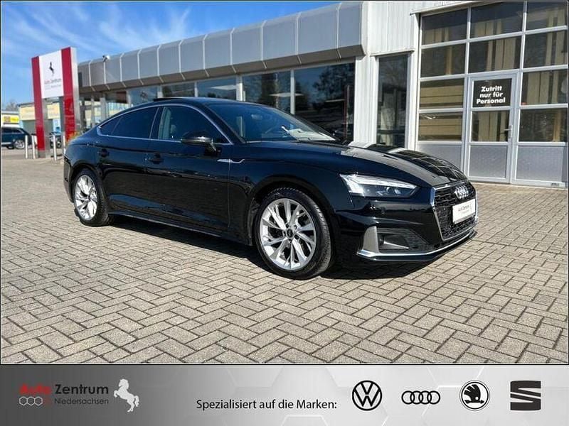 Gebraucht Audi A5 Sportback Advanced 163 PS (119 kW) 2024 Schwarz Kleinwagen