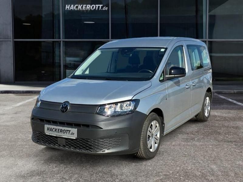 Silber Gebraucht 2021 VW Caddy Basis Van / Kleinbus | 24.650 € (Teuer) - Bild 1/4