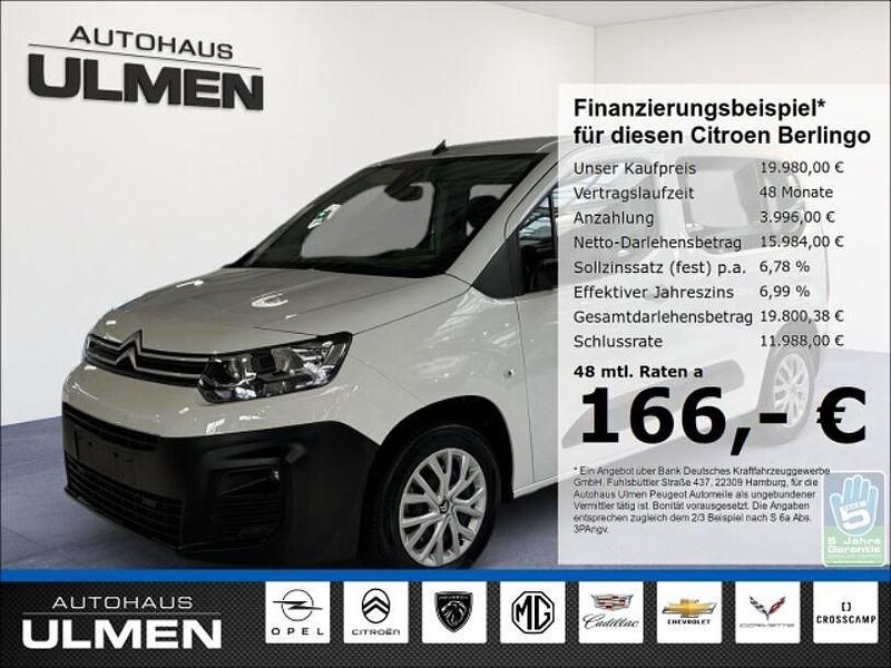 Weiss Gebraucht 2023 Citroën e-Berlingo Live Van / Kleinbus | 19.980 € (Fairer Preis) - Bild 1/4