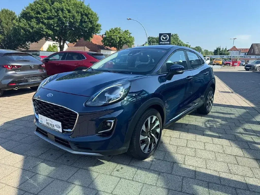 Gebraucht Ford Puma Titanium 125 PS (91 kW) 2022 Blazerblau SUV