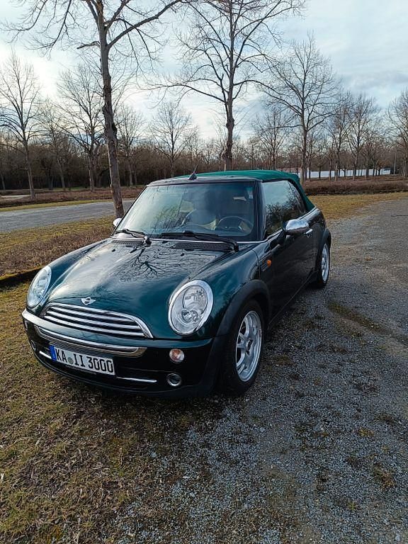 Brugt Mini Cooper Cabriolet 116 HK (85 kW) 2004 Grøn Cabriolet