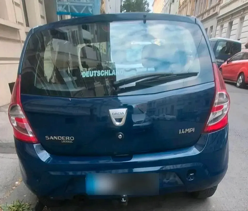 Gebraucht Dacia Sandero Ambiance 75 PS (55 kW) 2009 Blau Kleinwagen
