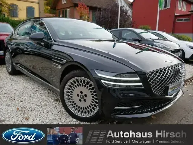 Second-hand Genesis G80 209 CP (153 kW) 2022 Negru Berlinǎ