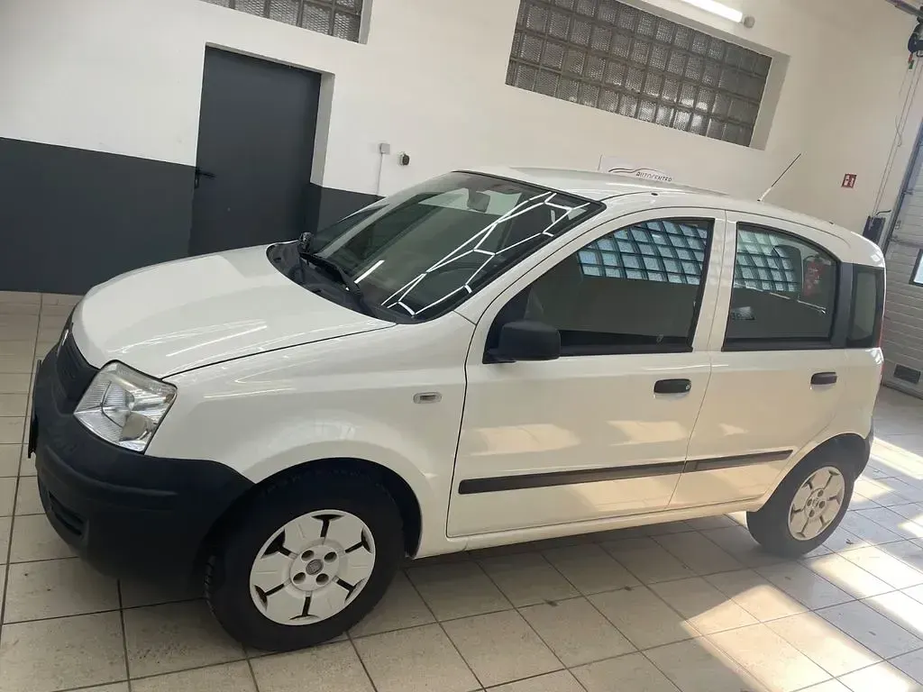 Gebraucht Fiat Panda Active 54 PS (39 kW) 2009 Weiß Kleinwagen