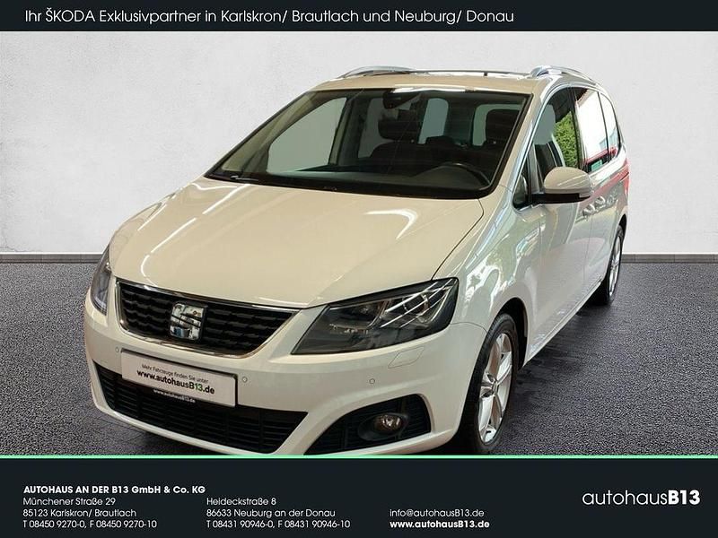 Rein weiss (weiß) Gebraucht 2020 Seat Alhambra XCELLENCE Van / Kleinbus | 32.850 € (Etwas zu teuer) - Bild 1/4