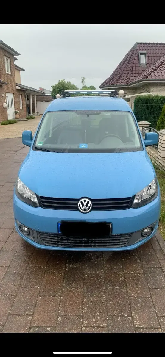 Gebraucht VW Caddy 110 PS (80 kW) 2012 Blau Van / Kleinbus