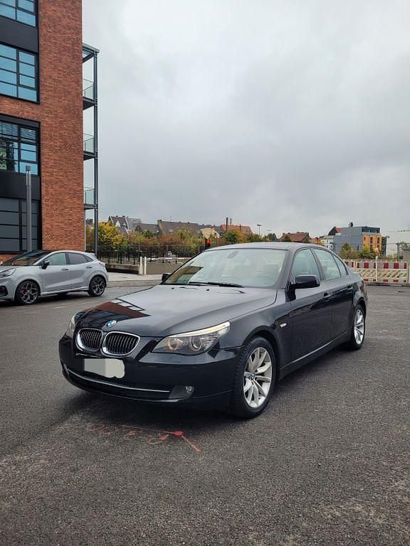 Schwarz Gebraucht 2008 BMW 525 Limousine | 6.990 € (Fairer Preis) - Bild 1/4