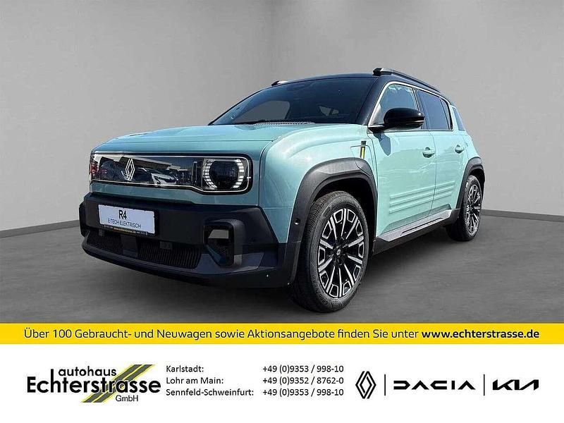 Hautsdefrance grün / schwarz Gebraucht 2025 Renault 4 E-Tech Iconic SUV | 36.699 € (Fairer Preis) - Bild 1/4