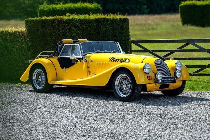 Gelb Gebraucht 1996 Morgan Plus 4 Cabrio | 49.800 € - Bild 1/4