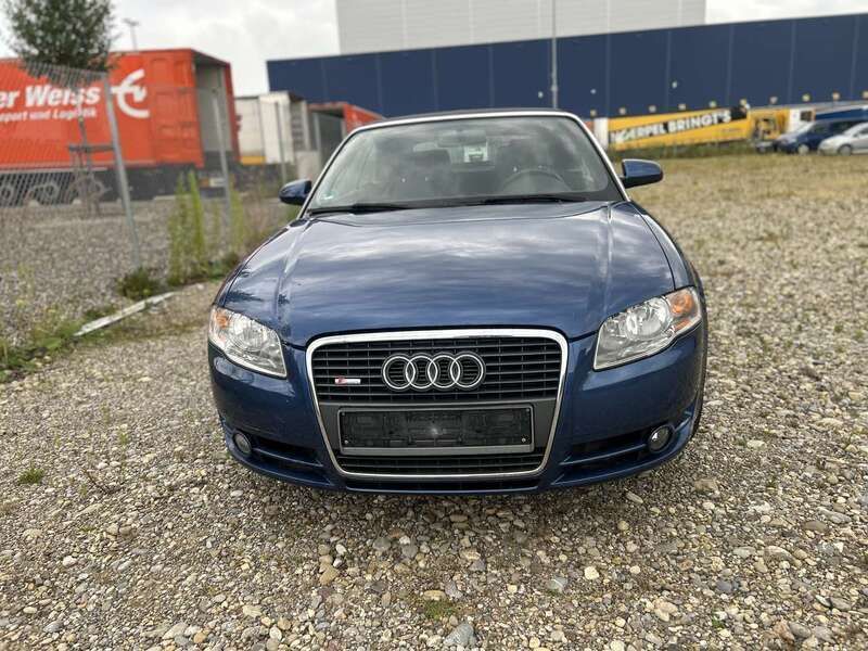 Blau Gebraucht 2006 Audi A4 Cabriolet S-Line Cabrio | 5.900 € (Fairer Preis) - Bild 1/4