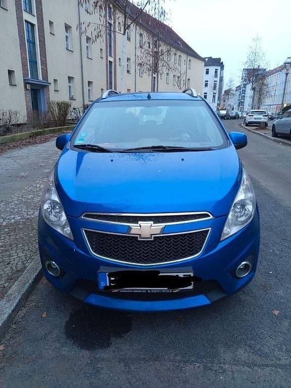 Blau Gebraucht 2012 Chevrolet Spark LT Kleinwagen | 4.000 € (Etwas zu teuer) - Bild 1/4