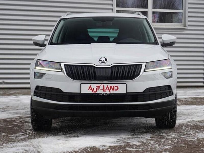 Gebraucht Skoda Karoq 150 PS (110 kW) 2019 Weiß SUV