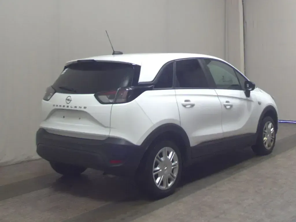 Gebraucht Opel Crossland X Selection 83 PS (61 kW) 2022 Jade weiss/arktis weiss (metallic) SUV