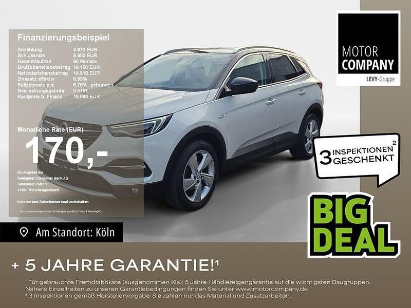 Weiß Gebraucht 2020 Opel Grandland X Ultimate SUV | 19.390 € (Fairer Preis) - Bild 1/4