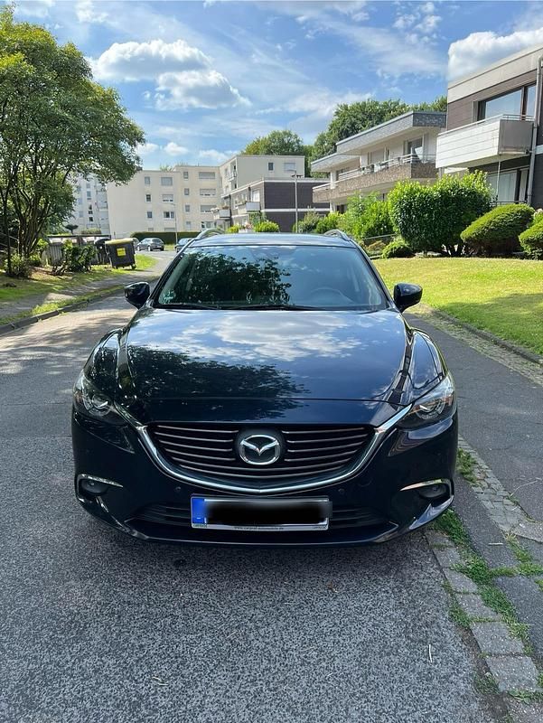 Blau Gebraucht 2017 Mazda 6 Kombi | 15.900 € (Etwas zu teuer) - Bild 1/4